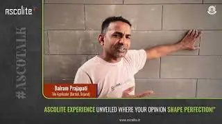 Balram Prajapati's Experience with Ascolite Tile Adhesives | Tile Applicator from Bardoli, Gujarat