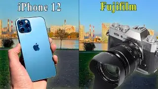 iPhone 12 vs Mirrorless camera (Fujifim XT 30ii) - Camera Comparison