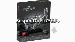 Lego Star Wars - Bespin Duel 75294 - coming soon
