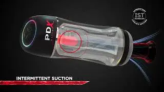 Masturb&aacute;tor Pipedream PDX Elite ViewTube Pro See Thru Vibrating Stroker