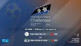 Yıldız Teknik Üniv. SC - KLX Lisboa (For 5-8) | IKF KCL Challenger (2025-26)