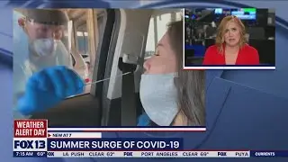Summer surge of COVID-19