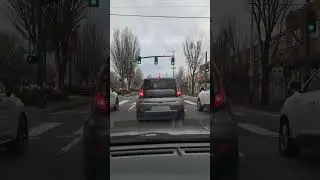 Driving in Portland Oregon 