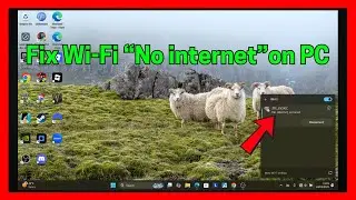 Fix Wi-Fi &ldquo;No internet&rdquo; Problem on Windows PC