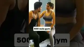 Gym girl ka reaction #gym #girl #viralchallenge #gymfails #fitnessfun #gymgirl