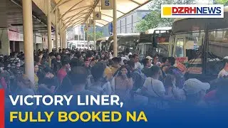Mga biyahe ng Victory Liner, fully booked na