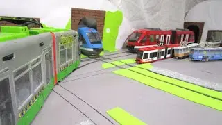 Dickie Toys City Liner Tram / Dickie Toys City Train / Siku Bombardier Tram 1895