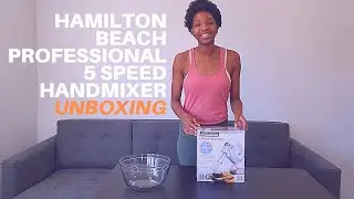UNBOXING | Hamilton Beach Professional 5 Speed Handmixer