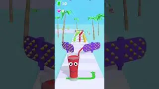 Level Failed ❌ Juice 🥤 Run Game Walking Through All Levels #juicerun #juicerunner #viral #short
