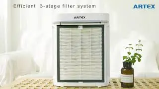 เครื่องฟอกอากาศ Artex Air Purifier รุ่นAir-X ไส้กรองอากาศ HEAP Carbon Filter