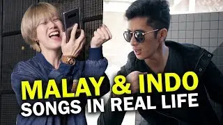 Malay & Indonesian Songs In Real Life