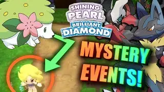 Shaymin Mystery Event, Mega Evolution, & Expanded Dex! | Pokemon Brilliant Diamond & Shining Pearl!