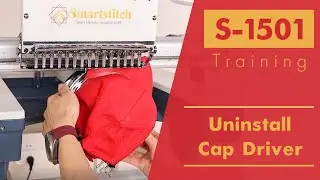 Вышивальная машина Smartstitch S1501. Начало работы. Как удалить драйвер Cap