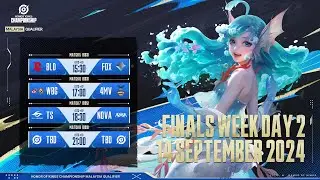 [BM] Finals Week Hari 2 Of Qualifier for the HOK Championship for MY