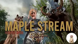 Beast Master is the Best Class in the Game - Baldurs Gate 3 Honor Mode Stream - Day 3