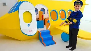 Vlad y Niki y el avi&oacute;n y el desaf&iacute;o del hotel para ni&ntilde;os