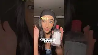 SKINCARE ROUTINE with yes/no filter #eczema