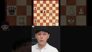 Lure the king into the trap #chess #tactics