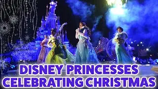 Disney Princesses Celebrating Christmas - Disneyland Paris 2021