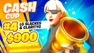 4TH In DUO CASH CUP 🏆 w/ ClarityG ($900) | LG Slackes