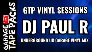 🔴 DJ Paul R | GTP Vinyl Sessions | Live Underground UK Garage Mix | Classic UKG Vinyl Selection