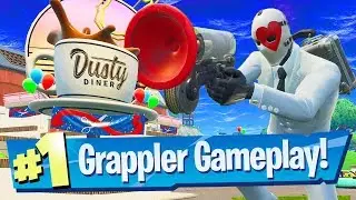 NEW Dusty Diner + Grappler Gameplay! (v5.4) - Fortnite Battle Royale