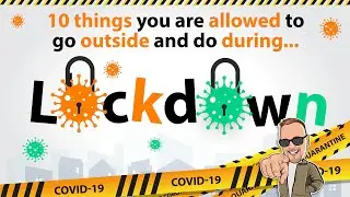 10 Things You Are Allowed To Go Outside And Do During Lockdown in the UK!