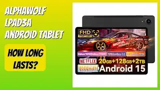 REVIEW (2025): Alphawolf Lpad3A Android Tablet. Features