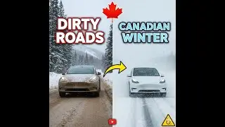 Canadian Winter Driving for Beginners: Essential Tips for Snow & Ice (Tesla POV)