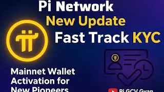 Pi Network New Update | Fast Track KYC|pi network new update today|1 pi coin value in india