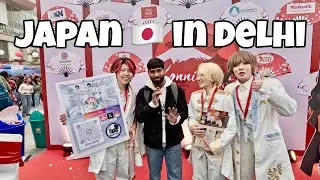Япония приезжает в Дели 🇯🇵 | Японское мероприятие в торговом центре Saket Mall | Культура &bull; Еда &bull;...