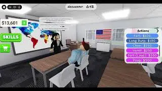 Roblox: Bad Students - Odwalanie w na lekcji + na przerwie