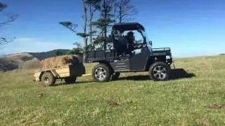 BioWise Products Thundercat Electric UTV Side By Side Farm Vehicle BioWise Ltd Wood Chipper