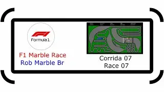 Marble Race - Formula 1 - Corrida 07/Race 07
