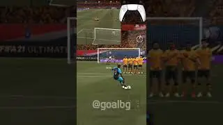 How to score Knuckleball Free Kick? | FIFA TUTORIAL | FRE KICK TUTORIAL | POWER SHOT | #shorts