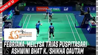 Febriana/Trias vs Ashwini/Gautam | Thailand Masters 2026 - R32