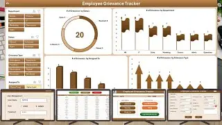 Employee Grievance Tracker in Excel