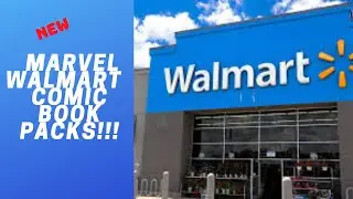 BRAND NEW WALMART COMIC BOOK PACKS 1