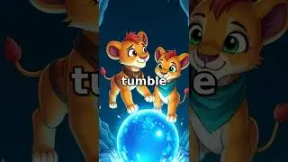 Lion Cubs Discover Glowing Cavern After Earthquake &ndash; A Hidden History! #Shorts