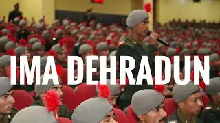 Army Commander Western Command visits IMA Dehradun | Address to the Officer Cadets 🇮🇳 #indianarmy 