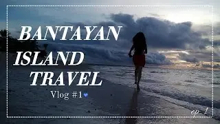 Bantayan Island Travel Vlog 1 |  white sand beach + collecting shells