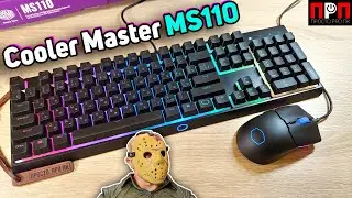 Cooler Master MS110 Combo - клавиатура с гибридными переключателями MEM-CHANICAL + мышь!!!