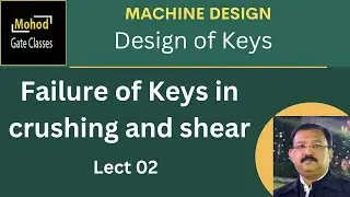 Design of Keys 02 Strength of Key