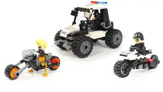 How to Build Qman Mine City 11011-3, 11011-4 police sets