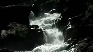 Frothy mountain torrent en route Amarnath!