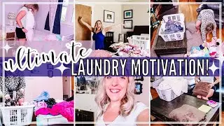 ULTIMATE SUMMER LAUNDRY MOTIVATION 2022 | EXTREME ALL DAY LAUNDRY ROUTINE | TACKLE YOUR MESS