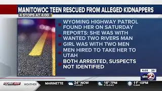 Missing Wisconsin teen found by Wyoming Highway Patrol