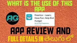 Free Rice app review in Telugu || WORLD FOOD PROGRAMME || FULL DETAILS AND REVIEW.