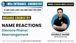 Important IIT JAM Name Reactions | Dienone Phenol Rearrangement