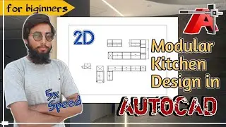 Discover the BEST Modular Kitchen Design in AutoCAD! | Italian kitchen tutorial | Imported kitchen
